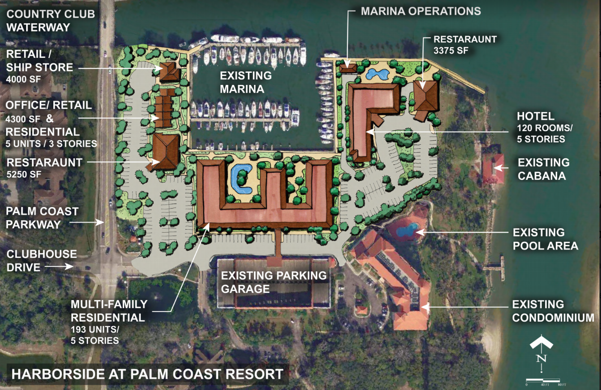 Harborside at Palm Coast Resort - Jacoby site plan